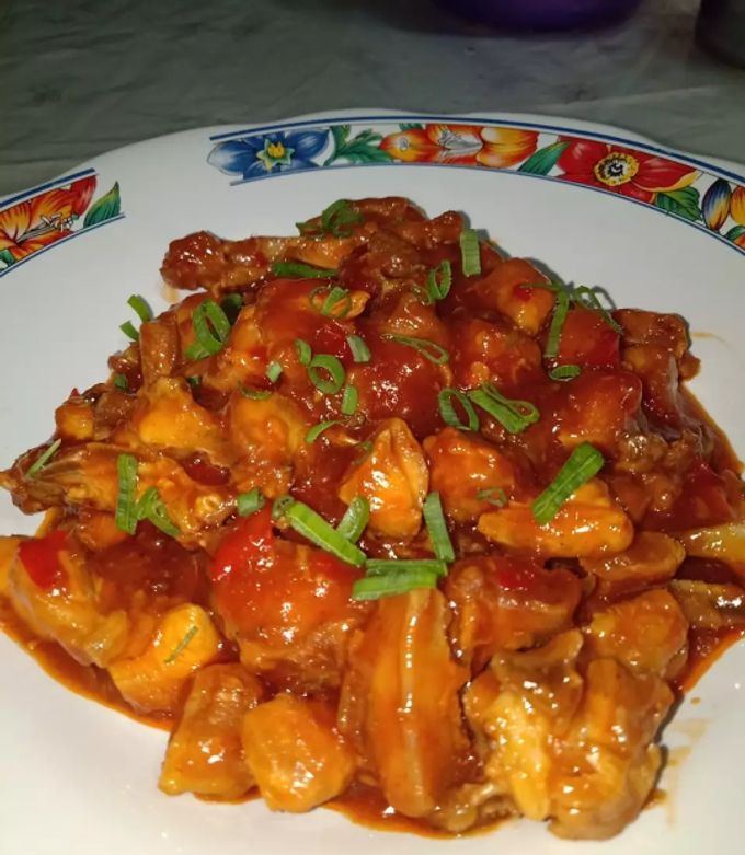 Ayam Goreng Saos Padang