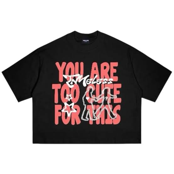 T-shirt kaos boxy kalcer
